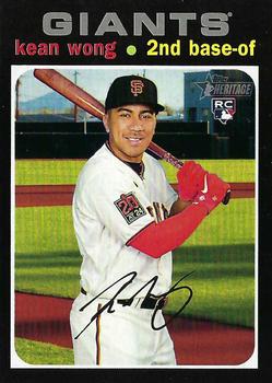 2020 Topps Heritage #541 Kean Wong Front