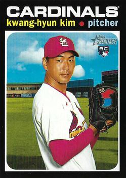 2020 Topps Heritage #544 Kwang-Hyun Kim Front