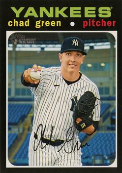 2020 Topps Heritage #552 Chad Green Front