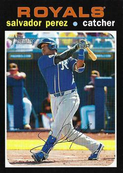 2020 Topps Heritage #559 Salvador Perez Front