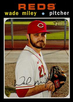 2020 Topps Heritage #571 Wade Miley Front