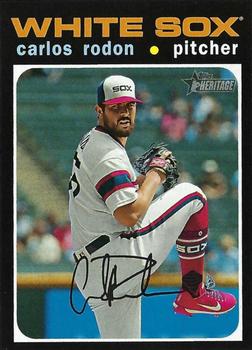 2020 Topps Heritage #588 Carlos Rodon Front
