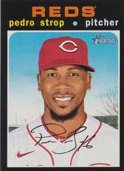 2020 Topps Heritage #649 Pedro Strop Front