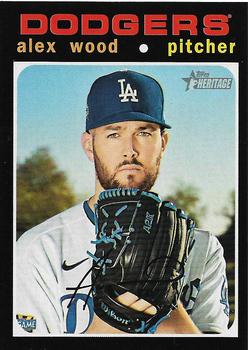 2020 Topps Heritage #663 Alex Wood Front
