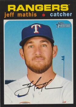 2020 Topps Heritage #690 Jeff Mathis Front