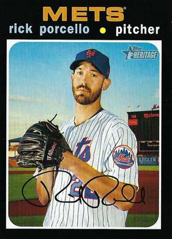 2020 Topps Heritage #702 Rick Porcello Front