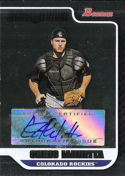2006 Bowman Draft Picks & Prospects - Signs of the Future #SOF-CI Chris Iannetta Front