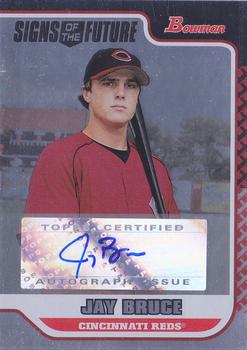 2006 Bowman Draft Picks & Prospects - Signs of the Future #SOF-JB Jay Bruce Front