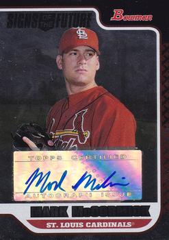 2006 Bowman Draft Picks & Prospects - Signs of the Future #SOF-MM Mark McCormick Front