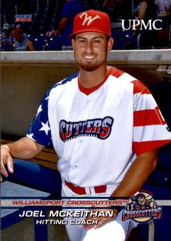 2019 Choice Williamsport Crosscutters #36 Joel McKeithan Front