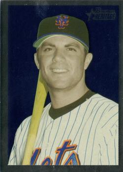 2006 Bowman Heritage - Silver Foil #1 David Wright Front