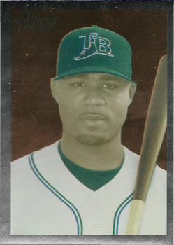 2006 Bowman Heritage - Silver Foil #43 Carl Crawford Front