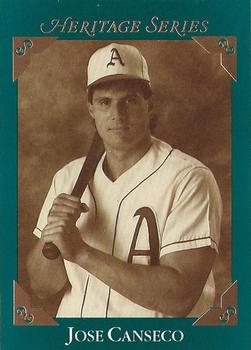 1992 Studio - Heritage #BC-4 Jose Canseco Front