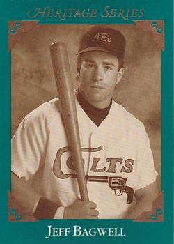 1992 Studio - Heritage #BC-12 Jeff Bagwell Front