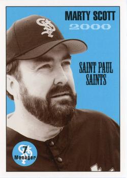 2000 St. Paul Saints #NNO Marty Scott Front