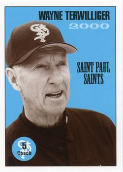 2000 St. Paul Saints #NNO Wayne Terwilliger Front