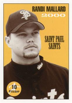 2000 St. Paul Saints #NNO Randi Mallard Front