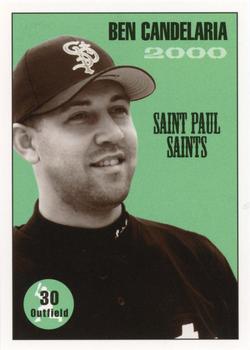 2000 St. Paul Saints #NNO Ben Candelaria Front