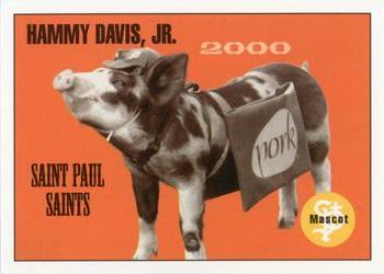 2000 St. Paul Saints #NNO Hammy Davis Jr. Front