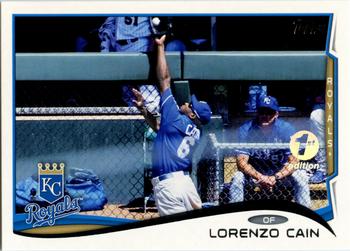 2014 Topps - 1st Edition #357 Lorenzo Cain Front