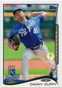 2014 Topps - 1st Edition #532 Danny Duffy Front