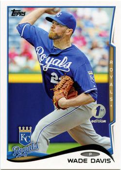 2014 Topps - 1st Edition #658 Wade Davis Front