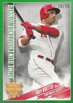 2019 Topps - Home Run Challenge Winners March/April Green Border #HRC-24 Joey Votto Front