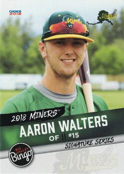 2018 Choice Mat-Su Miners #26 Aaron Walters Front