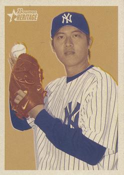 2006 Bowman Heritage - White #59 Chien-Ming Wang Front