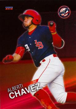 2019 Choice Louisville Bats #06 Alberti Chavez Front