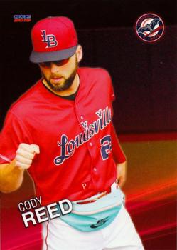 2019 Choice Louisville Bats #24 Cody Reed Front
