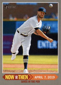 2019 Topps Heritage - Now and Then #NT-8 Shane Greene Front
