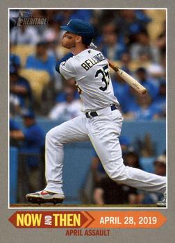 2019 Topps Heritage - Now and Then #NT-13 Cody Bellinger Front