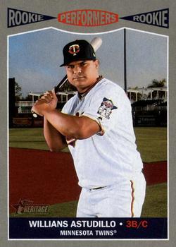 2019 Topps Heritage - Rookie Performers #RP-11 Willians Astudillo Front