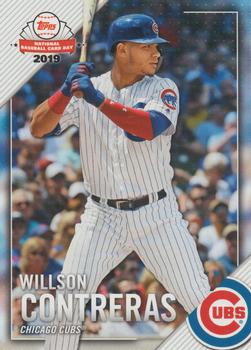 2019 Topps National Baseball Card Day - Chicago Cubs #CHC-7 Willson Contreras Front