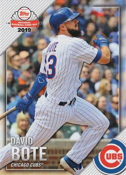 2019 Topps National Baseball Card Day - Chicago Cubs #CHC-8 David Bote Front