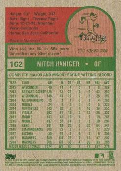 2019 Topps Archives - Purple #162 Mitch Haniger Back