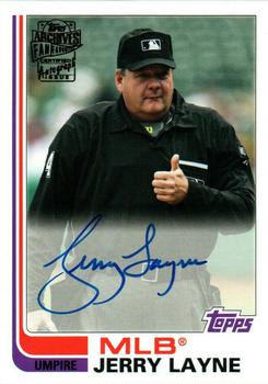 2019 Topps Archives - Fan Favorite Autographs #FFA-JL Jerry Layne Front
