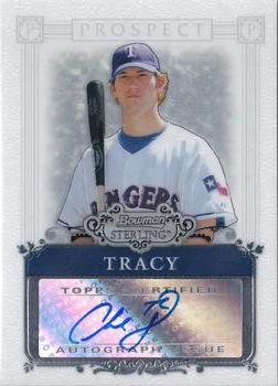 2006 Bowman Sterling - Prospects #BSP-CT Chad Tracy Front