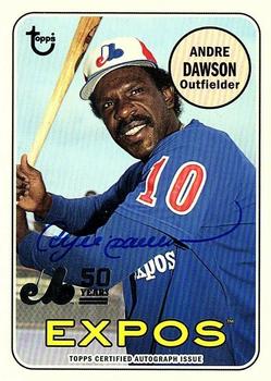 2019 Topps Archives - 50th Anniversary of the Montréal Expos Autographs #MTLA-AD Andre Dawson Front
