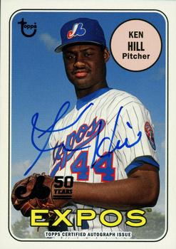 2019 Topps Archives - 50th Anniversary of the Montréal Expos Autographs #MTLA-KH Ken Hill Front