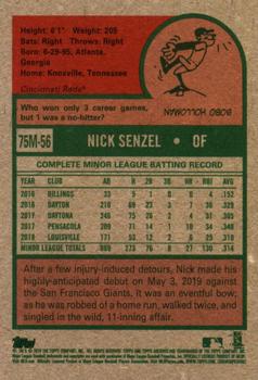 2019 Topps Archives - 1975 Topps Mini #75M-56 Nick Senzel Back