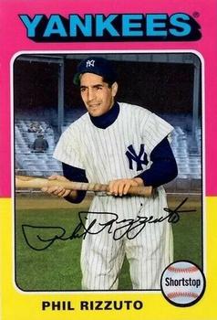 2019 Topps Archives - 1975 Topps Mini #75M-74 Phil Rizzuto Front