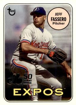 2019 Topps Archives - 50th Anniversary of the Montréal Expos #MTL-JF Jeff Fassero Front