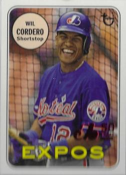 2019 Topps Archives - 50th Anniversary of the Montréal Expos Red Foil #MTL-WC Wil Cordero Front