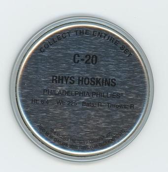 2019 Topps Archives - Topps Coins #C-20 Rhys Hoskins Back