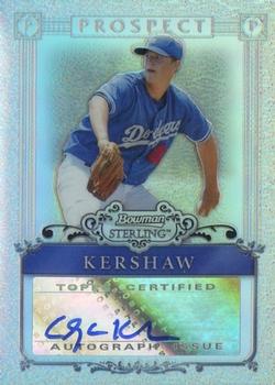 2006 Bowman Sterling - Prospects Refractors #BSP-CK Clayton Kershaw Front