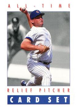 1993 Chicago Cubs Rolaids All-Time Cubs Relief Pitchers #NNO Randy Myers Front