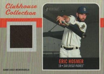 2019 Topps Heritage - Clubhouse Collection Relics High Number #CCR-EH Eric Hosmer Front