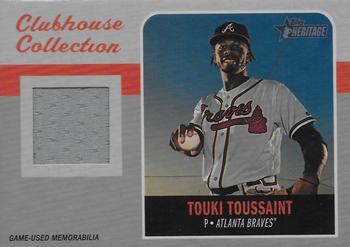 2019 Topps Heritage - Clubhouse Collection Relics High Number #CCR-TT Touki Toussaint Front